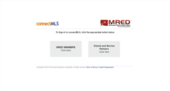 Desktop Screenshot of connectmls3.mredllc.com