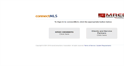 Desktop Screenshot of connectmlsgw4.mredllc.com